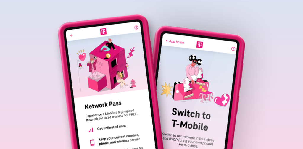 image of network pass on phones